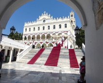 Tinos 2017 Eingang zur Panagia Evangelistria